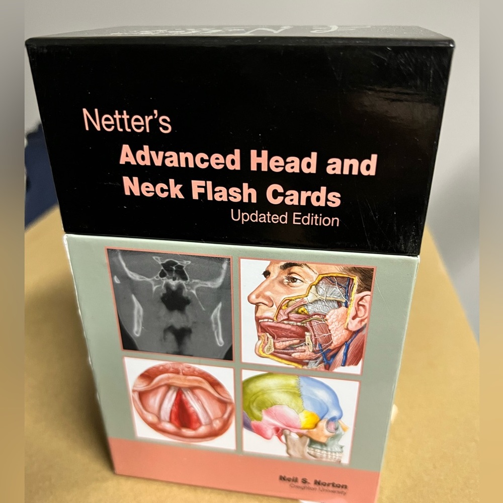 Netter’s Advanced Head and Neck Flashcards